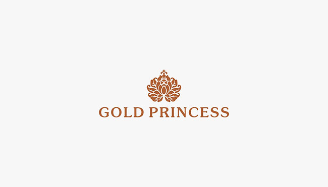 GOLD PRINCESS 泰國(guó)皇家化妝品品牌商標(biāo)設(shè)計(jì)