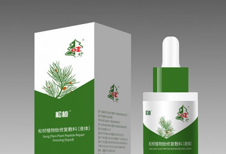 松楨植物肽修復(fù)敷料包裝設(shè)計